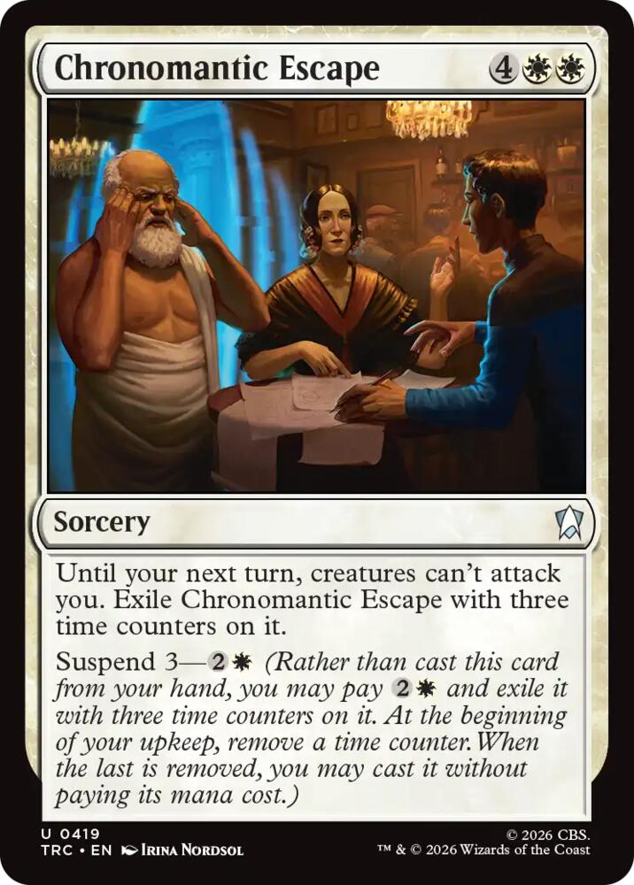 Chronomantic Escape (Surge Foil) (419) [Star Trek Commander]