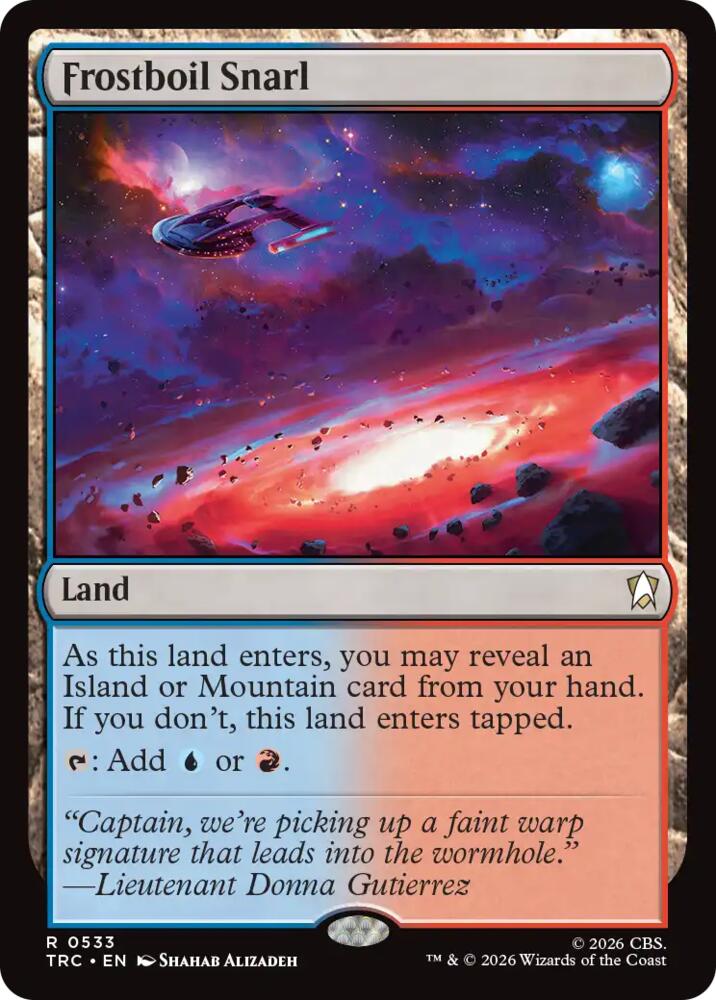Frostboil Snarl (Surge Foil) (533) [Star Trek Commander]