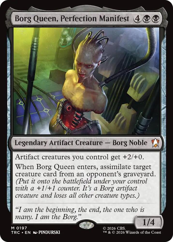 Borg Queen, Perfection Manifest (197) [Star Trek Commander]