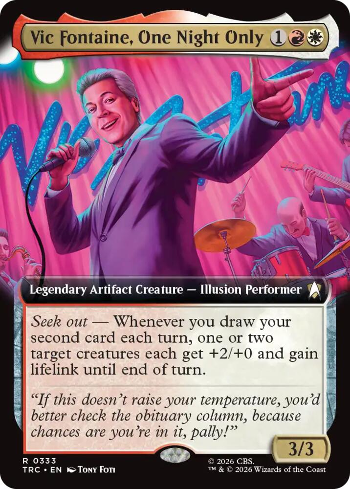 Vic Fontaine, One Night Only (Extended Art) (333) [Star Trek Commander]
