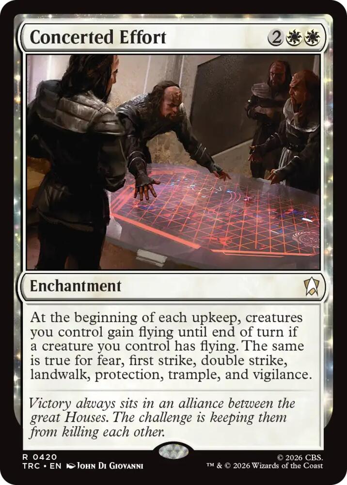 Concerted Effort (Surge Foil) (420) [Star Trek Commander]