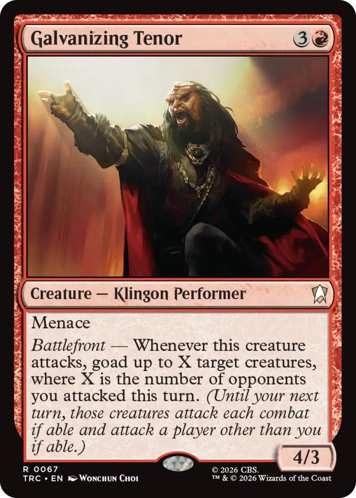Galvanizing Tenor (67) [Star Trek Commander]