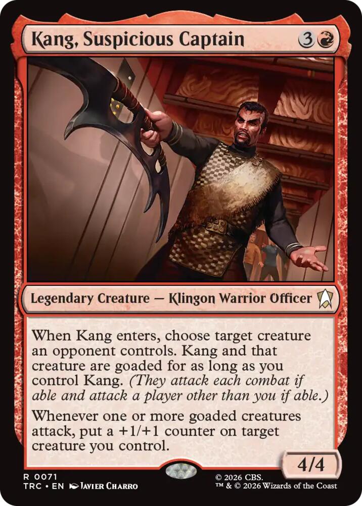 Kang, Suspicious Captain (71) [Star Trek Commander]