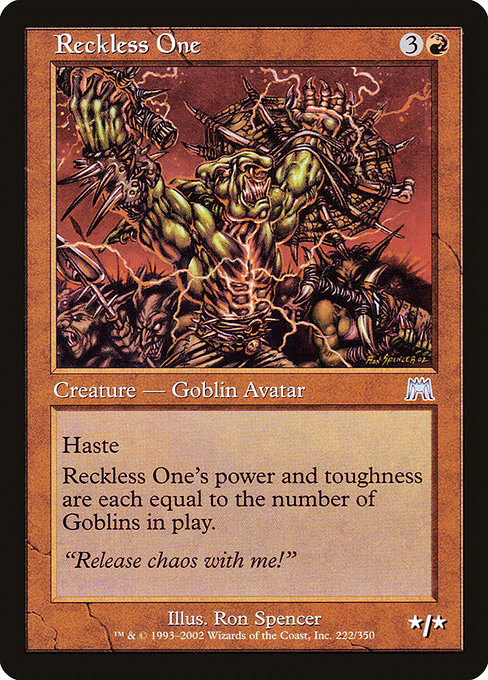 Reckless One (222) [Onslaught]