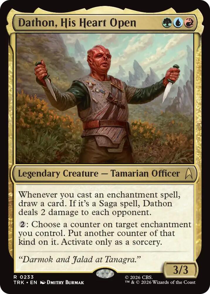 Dathon, His Heart Open (233) [Star Trek]