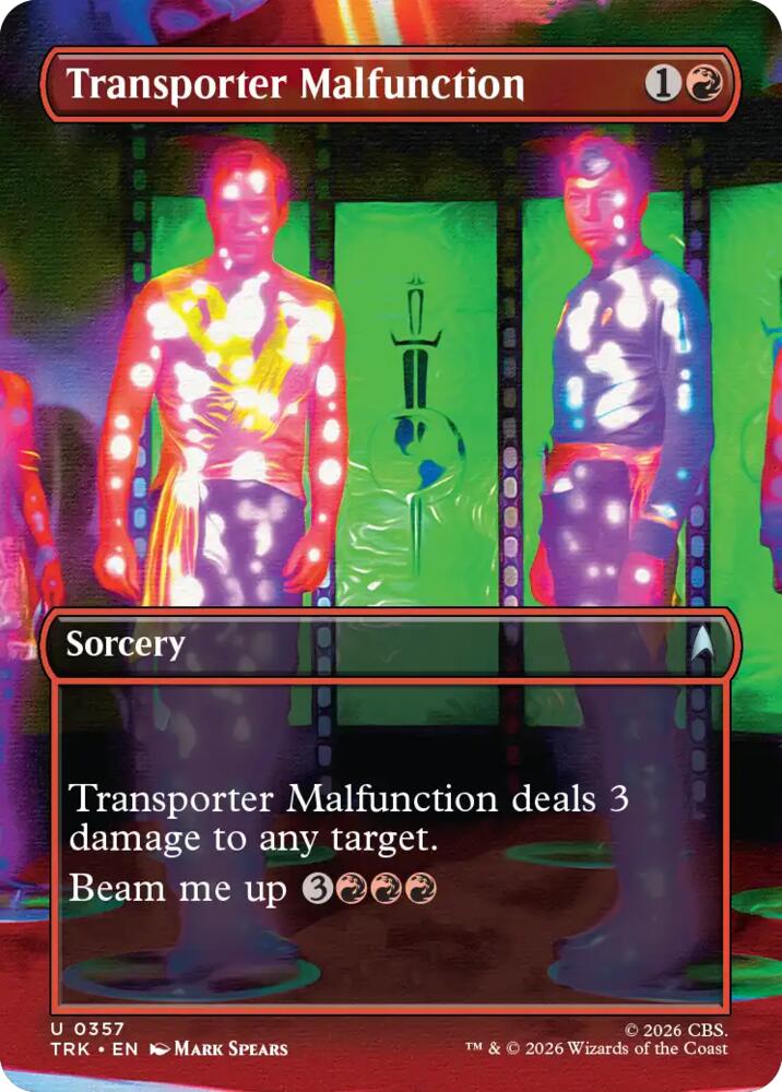 Transporter Malfunction (Borderless) (357) [Star Trek]