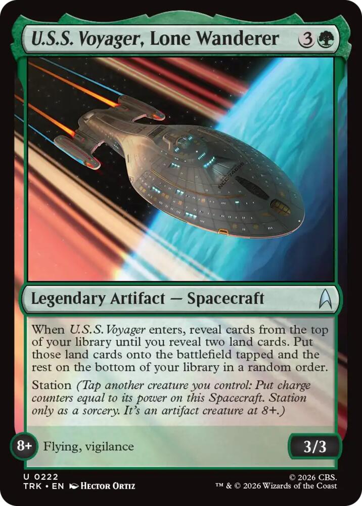 U.S.S. Voyager, Lone Wanderer (222) [Star Trek]