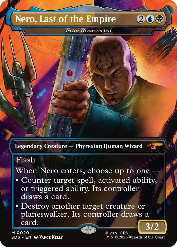 Nero, Last of the Empire - Ertai Resurrected (Borderless) (20) [Star Trek: Stardates]