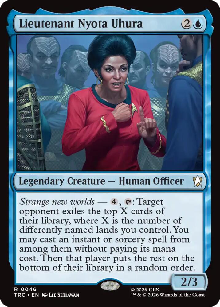 Lieutenant Nyota Uhura (46) [Star Trek Commander]
