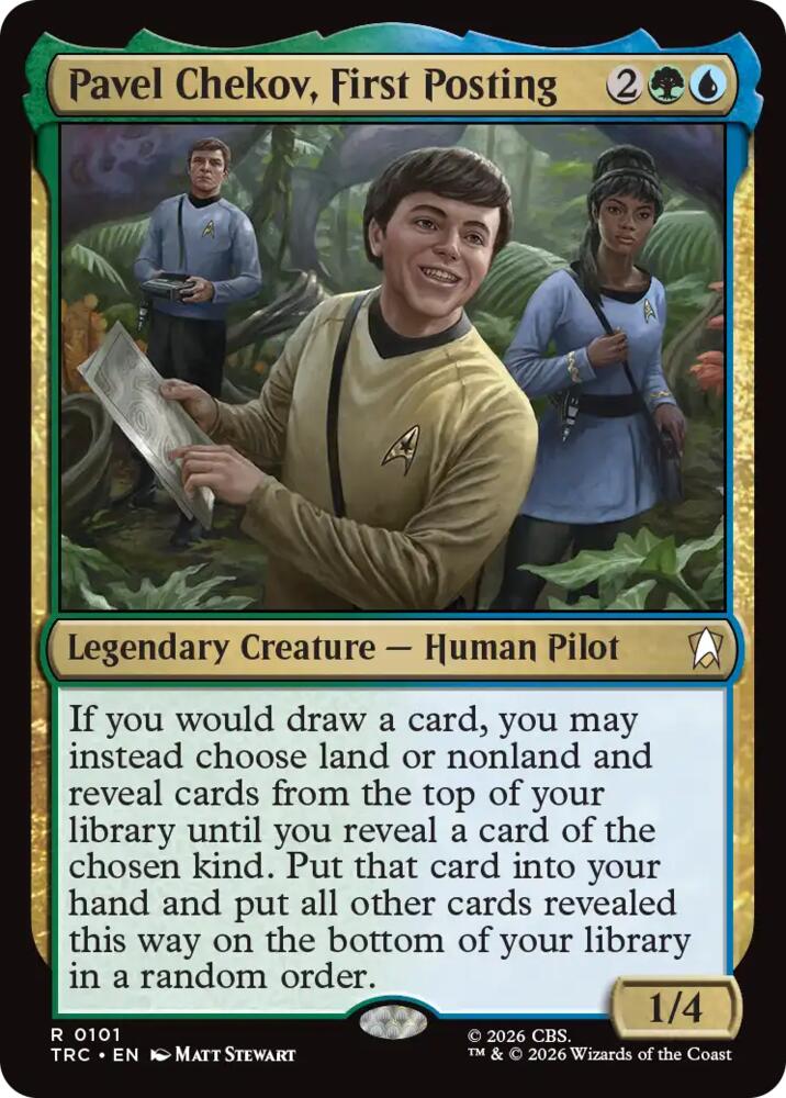 Pavel Chekov, First Posting (101) [Star Trek Commander]