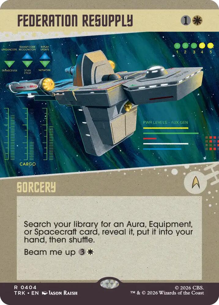 Federation Resupply (Showcase) (404) [Star Trek]