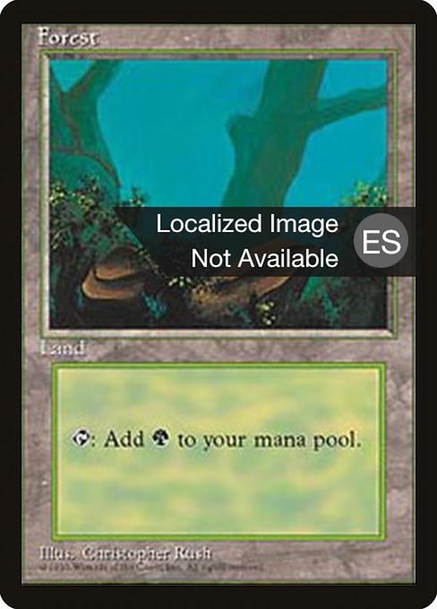 Forest (376) [Fourth Edition Foreign Black Border]