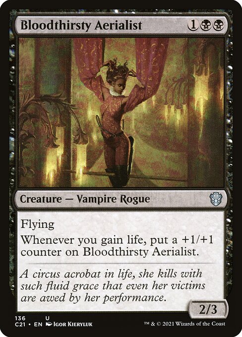Bloodthirsty Aerialist (136) [Commander 2021]