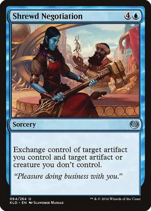 Shrewd Negotiation (64) [Kaladesh]