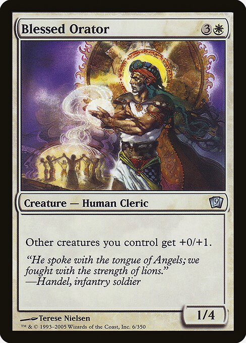 Blessed Orator (6★) [Ninth Edition]