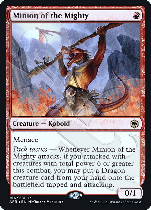 Minion of the Mighty (156a) [Adventures in the Forgotten Realms Promos]
