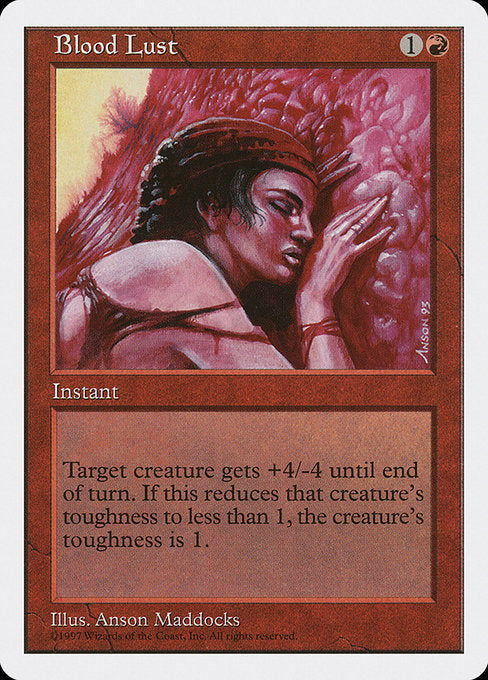 Blood Lust (212) [Fifth Edition]