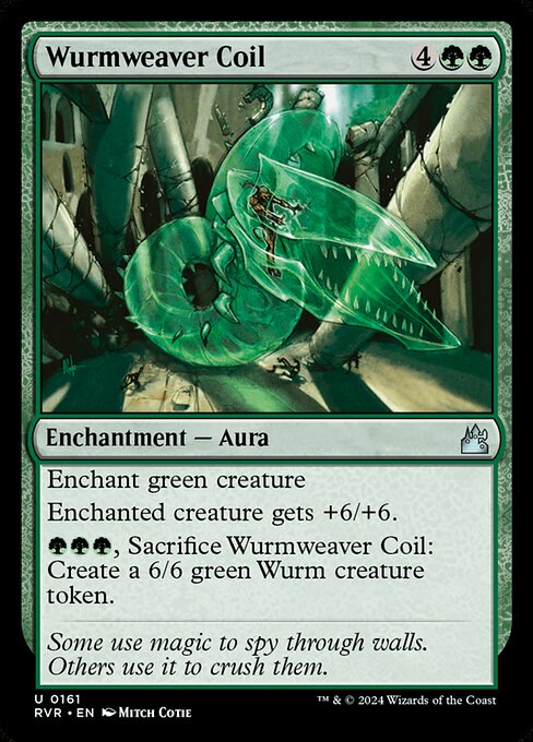 Wurmweaver Coil (161) [Ravnica Remastered]