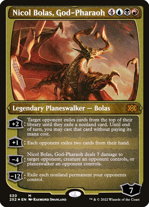 Nicol Bolas, God-Pharaoh (530) [Double Masters 2022]