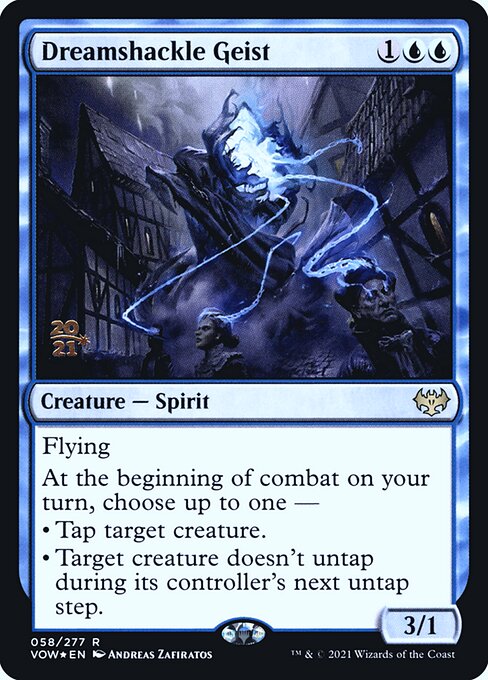 Dreamshackle Geist (58s) [Innistrad: Crimson Vow Promos]
