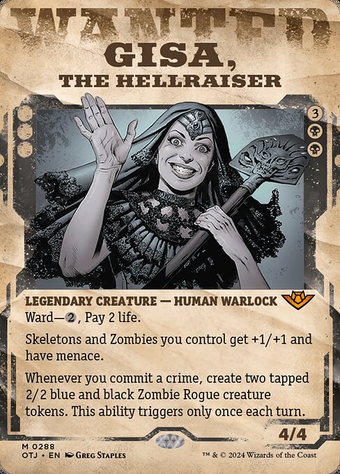 Gisa, the Hellraiser (288) [Outlaws of Thunder Junction]