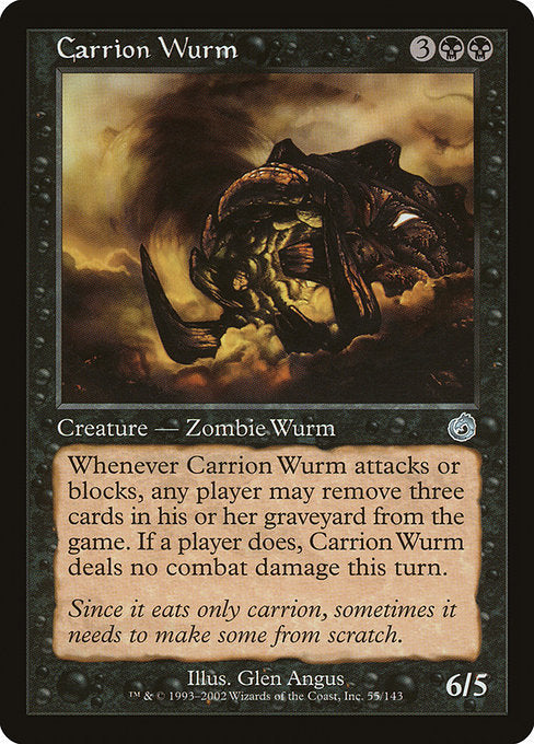 Carrion Wurm (55) [Torment]