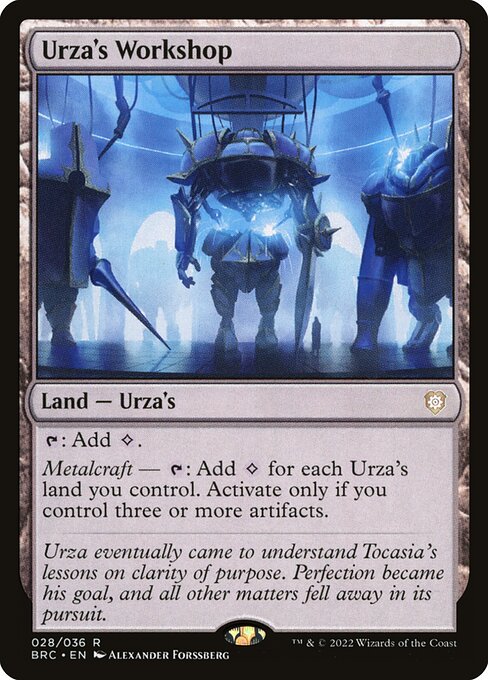 Urza's Workshop (28) [The Brothers' War Commander]