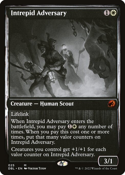 Intrepid Adversary (25) [Innistrad: Double Feature]