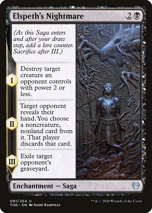 Elspeth's Nightmare (91) [Theros Beyond Death]