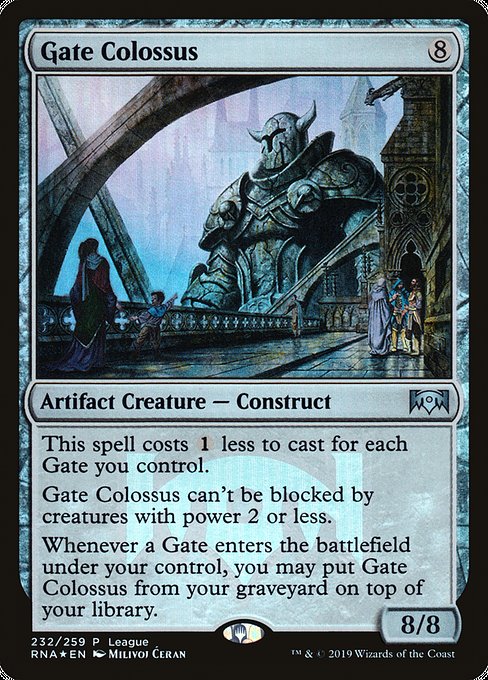 Gate Colossus (232) [Ravnica Allegiance Promos]