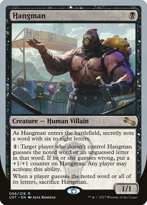 Hangman (56) [Unstable]