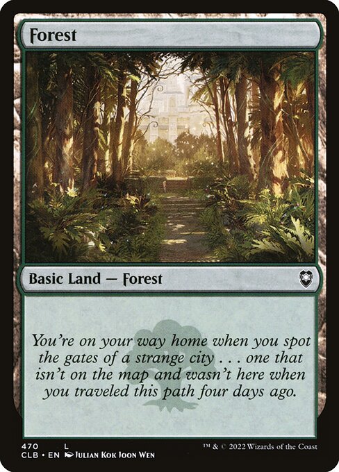 Forest (470) [Commander Legends: Battle for Baldur's Gate]