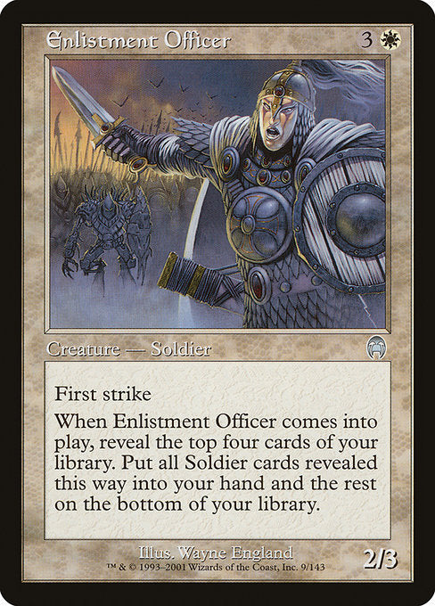 Enlistment Officer (9) [Apocalypse]
