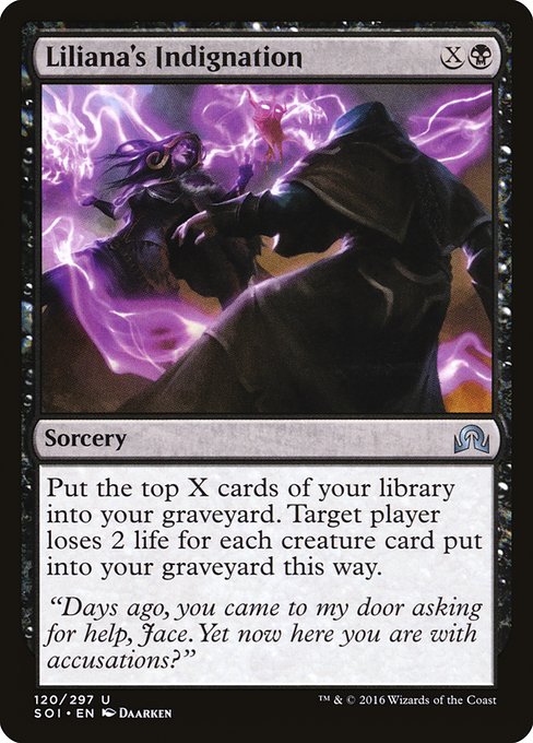 Liliana's Indignation (120) [Shadows over Innistrad]