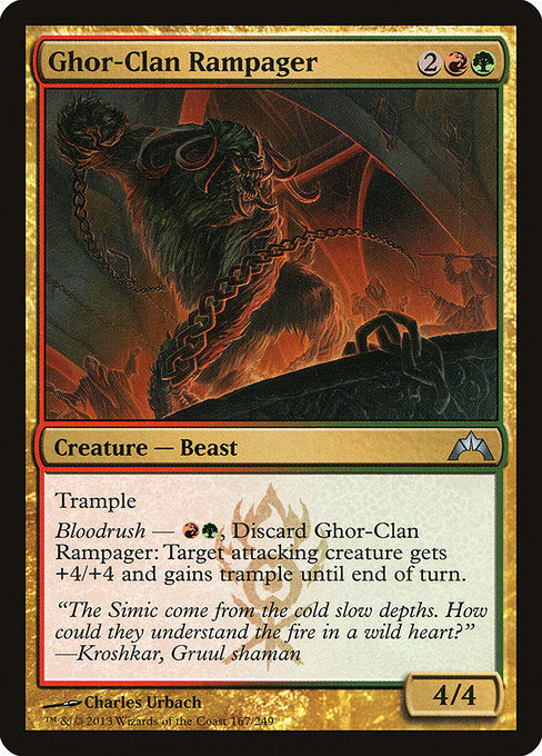 Ghor-Clan Rampager (167) [Gatecrash]