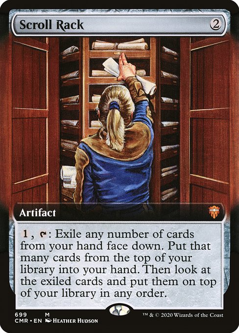 Scroll Rack (699) [Commander Legends] [Extended Art]