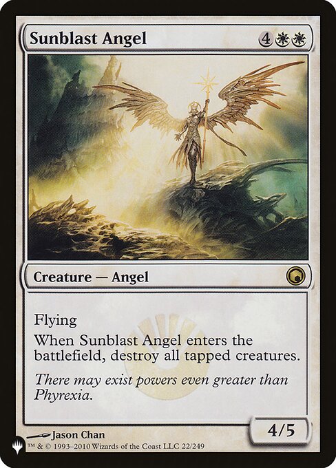 Sunblast Angel (SOM-22) [The List]