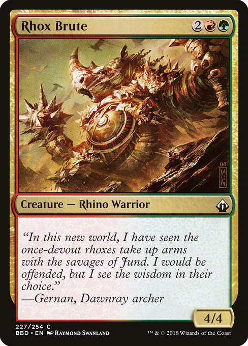 Rhox Brute (227) [Battlebond]
