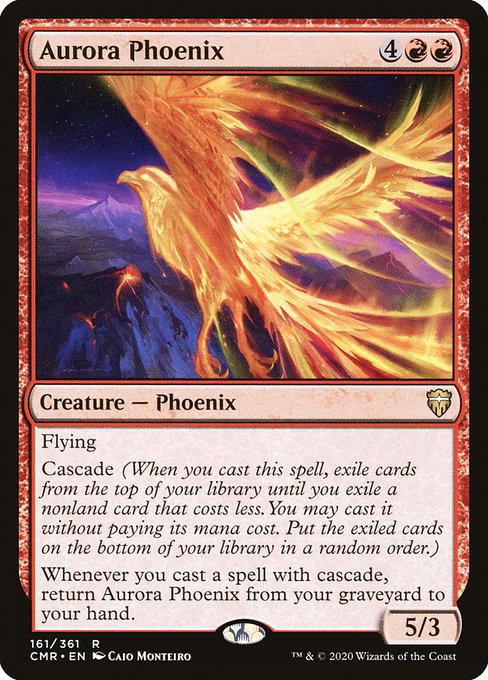 Aurora Phoenix (161) [Commander Legends]