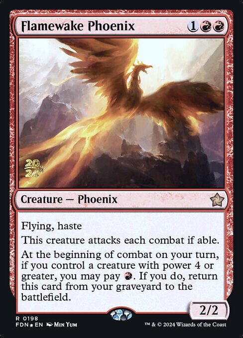 Flamewake Phoenix (198s) [Foundations Promos]