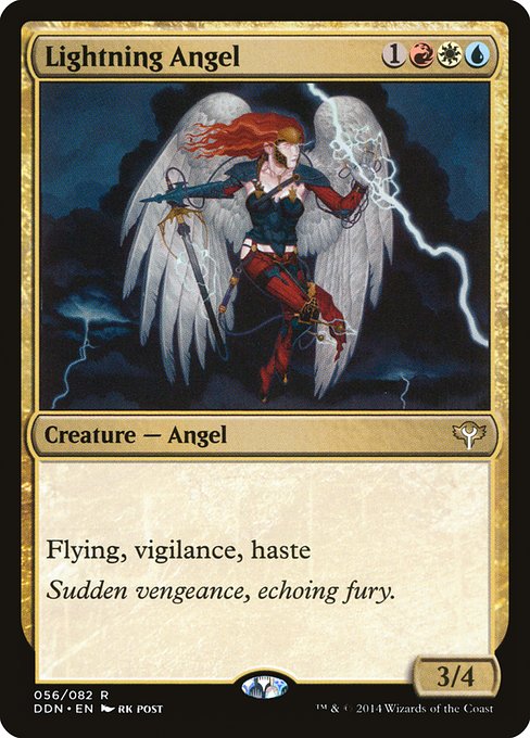 Lightning Angel (56) [Duel Decks: Speed vs. Cunning]