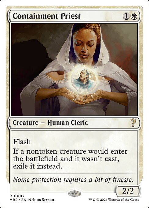 Containment Priest (7) [Mystery Booster 2]