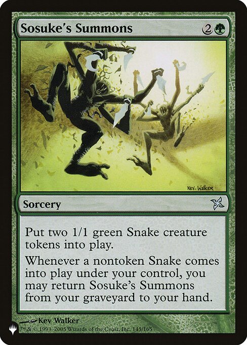 Sosuke's Summons (BOK-145) [The List]