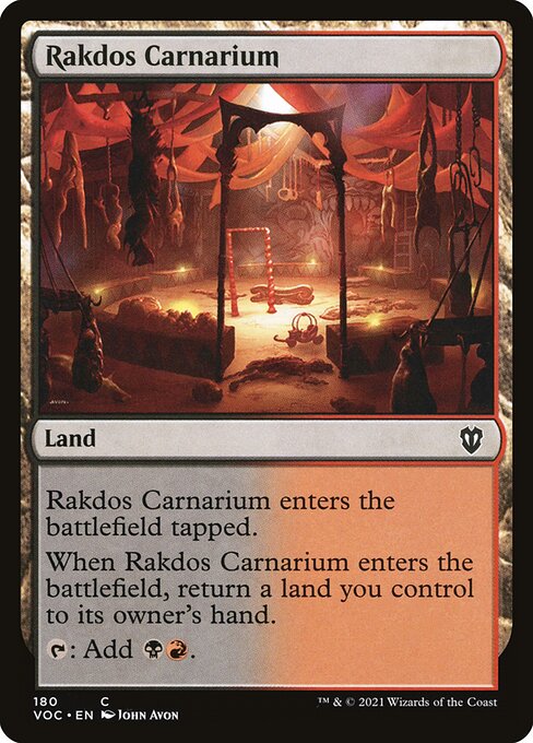 Rakdos Carnarium (180) [Crimson Vow Commander]