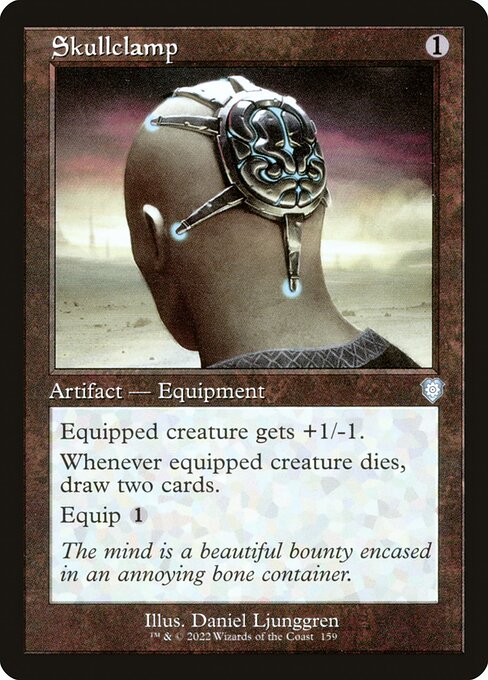 Skullclamp (159) [The Brothers' War Commander]
