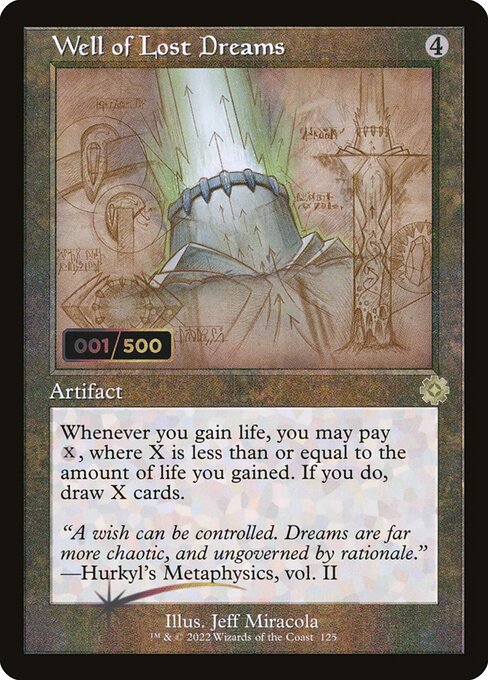 Well of Lost Dreams (125z) [The Brothers' War Retro Artifacts]