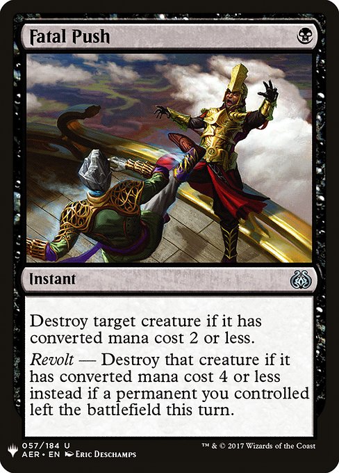 Fatal Push (AER-57) [The List]