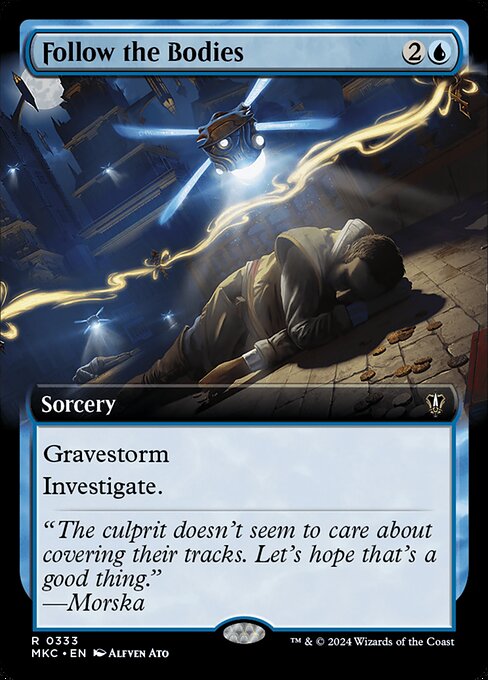 Follow the Bodies (333) [Murders at Karlov Manor Commander] [Extended Art]