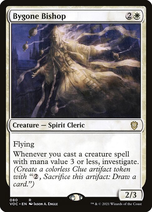 Bygone Bishop (80) [Crimson Vow Commander]