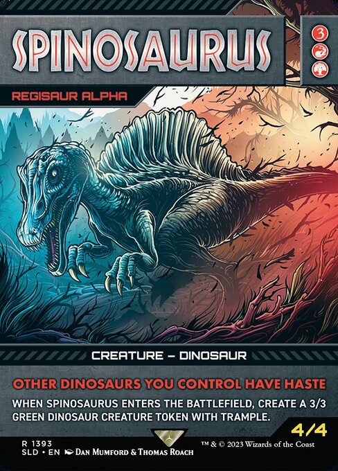 Regisaur Alpha (1393) [Secret Lair Drop] [Borderless]
